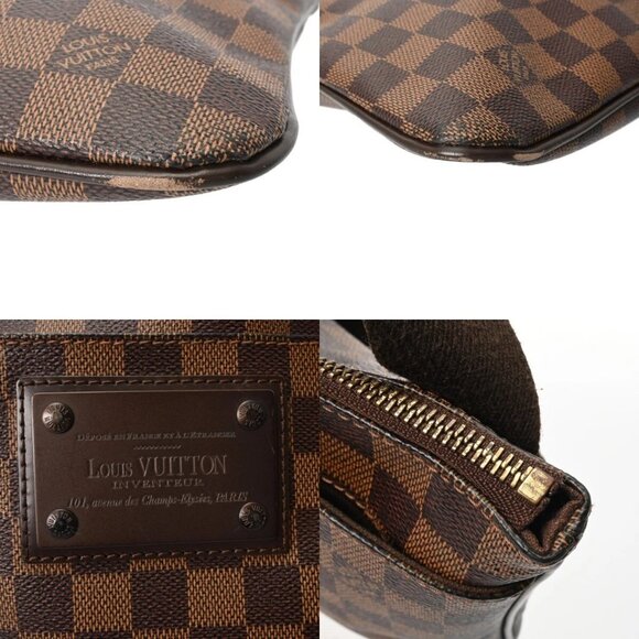LOUIS VUITTON Damier Pochette Pratt Brooklyn Brown N41100 800000138095000 - Picture 7 of 9